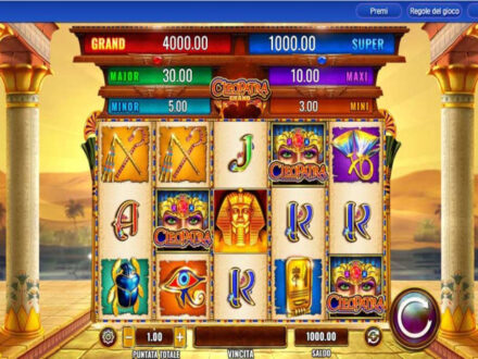cleopatra grand slot machine